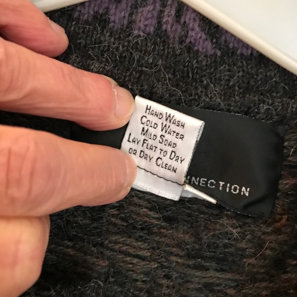 PERUVIAN CONNECTION ALPACA SWEATER/JACKET NWOT - Picture 7 of 13